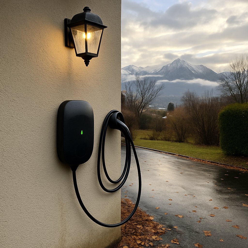 Borne de recharge pour véhicule électrique